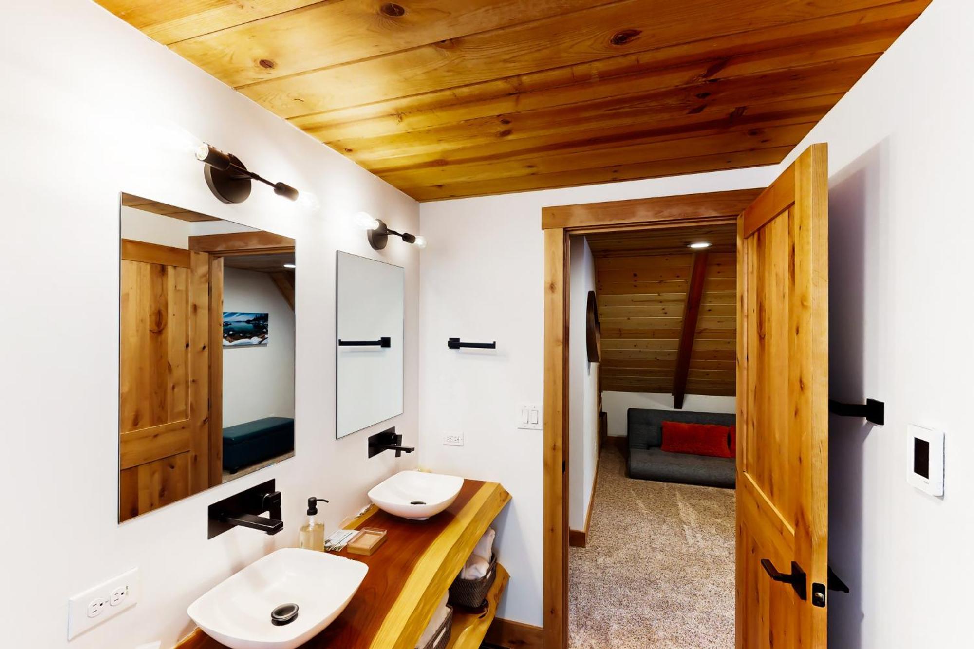 タホシティ Ward Creekside Cabinヴィラ エクステリア 写真