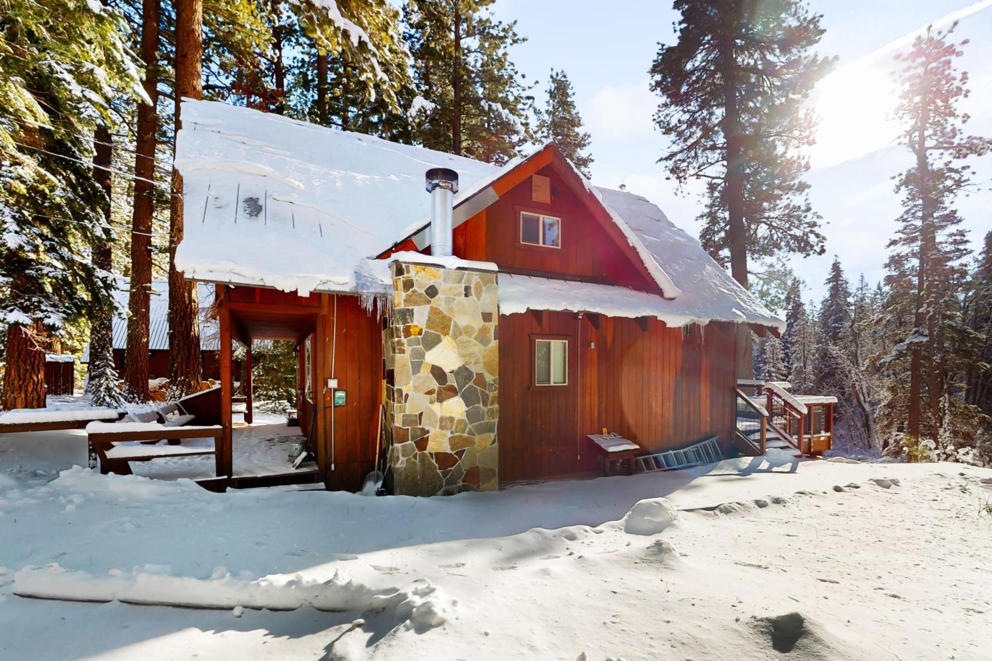 タホシティ Ward Creekside Cabinヴィラ エクステリア 写真